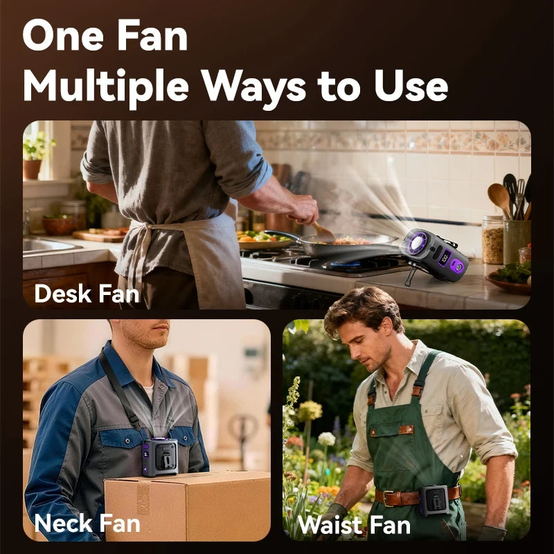 MUXNW Portable Waist Fan