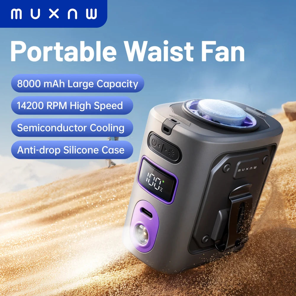 MUXNW Portable Waist Fan