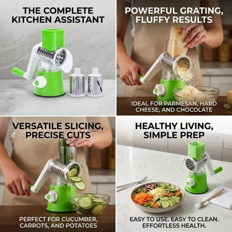Rotary Vegetable Grater