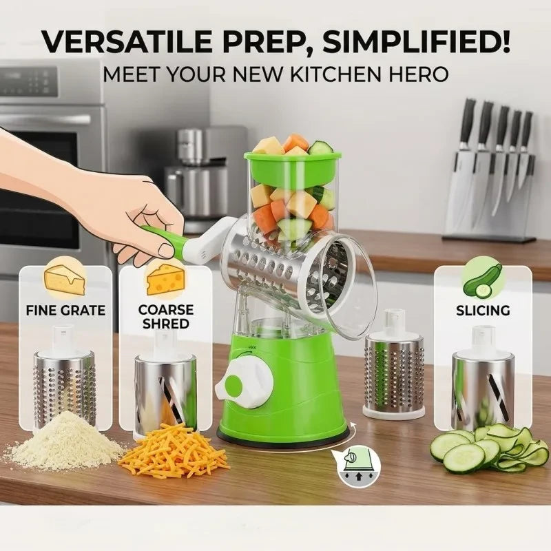 Rotary Vegetable Grater
