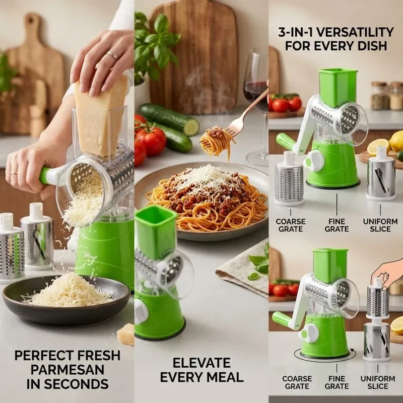Rotary Vegetable Grater